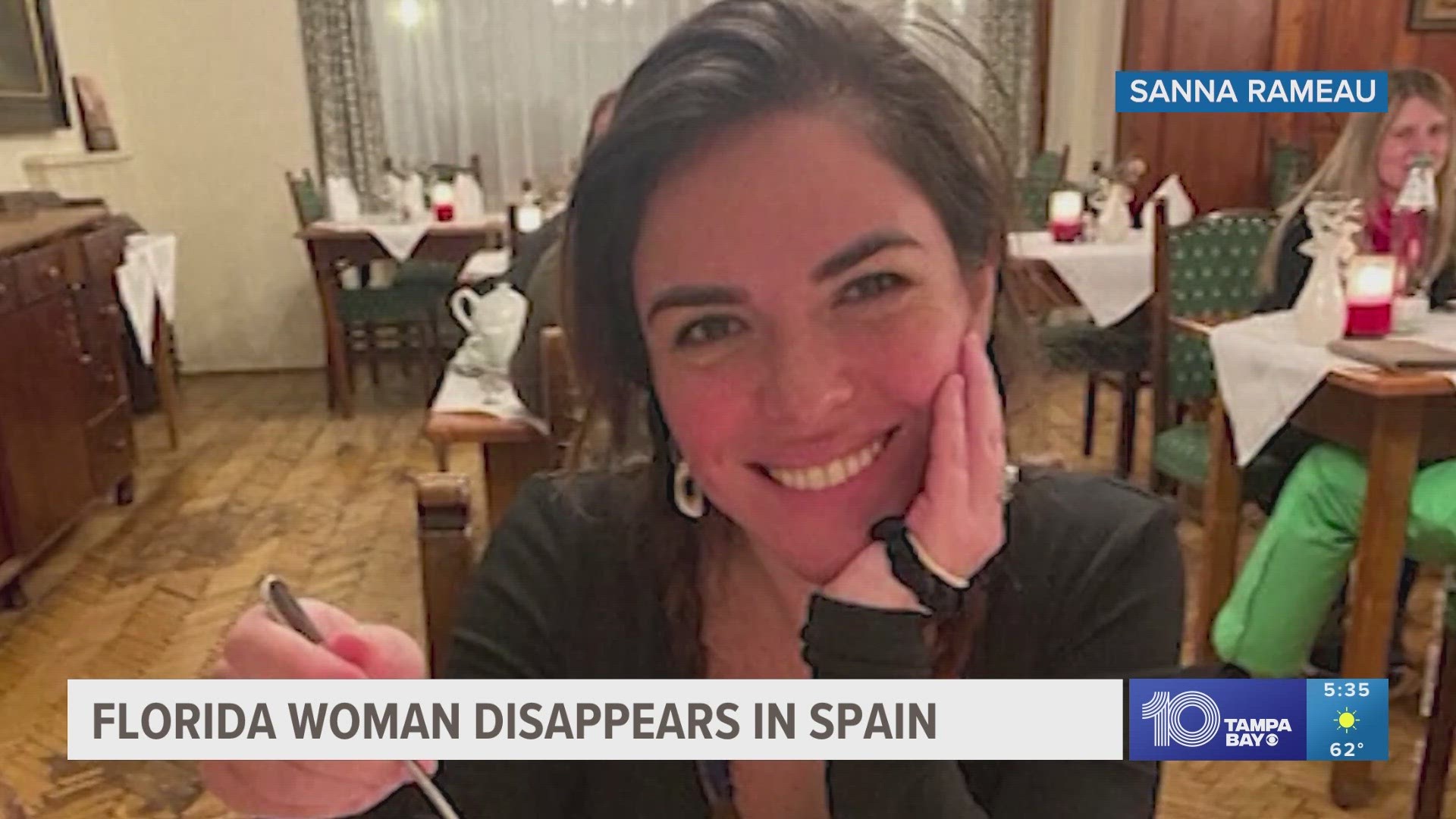 Photos show cameras covered in "black spray paint" at the woman's apartment in Madrid.