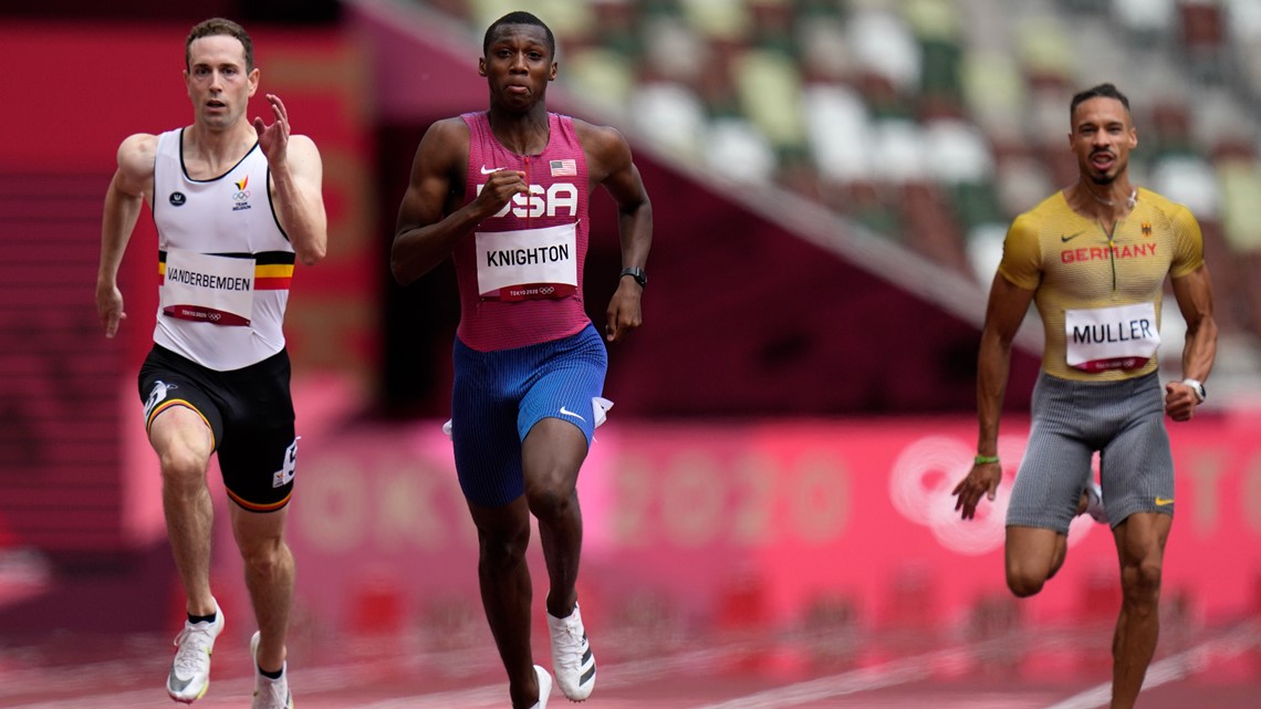 Tampa S Erriyon Knighton Advances To 0m Olympic Final Wtsp Com