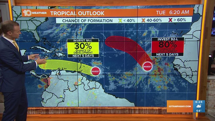 Tracking the Tropics: Keeping an eye on 2 systems in the Atlantic