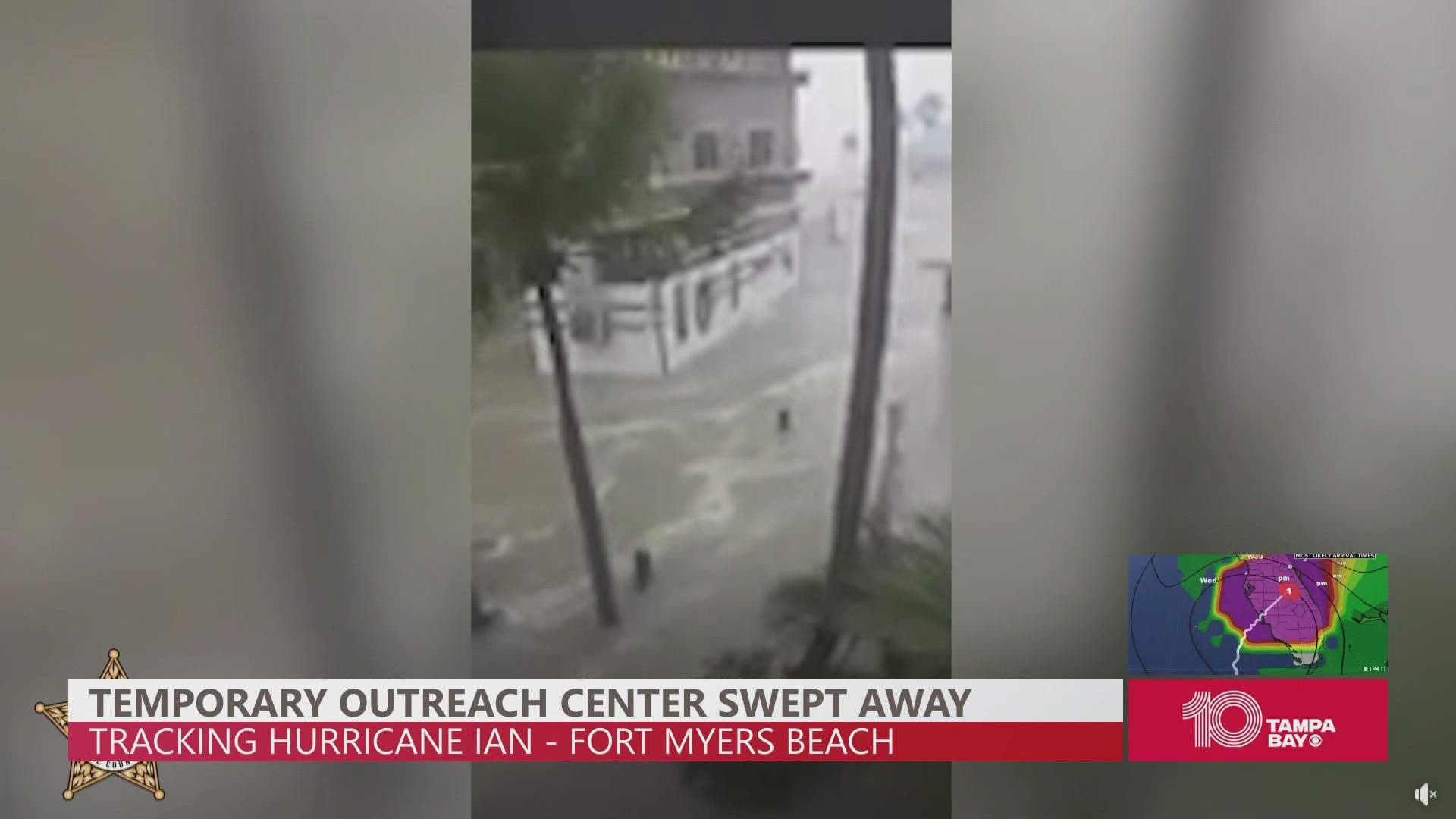 Ian swamps southwest Florida, trapping people in homes