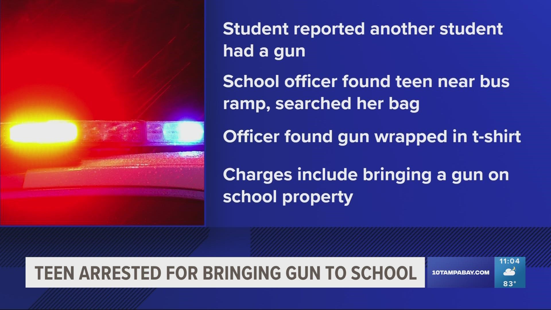 Investigators are working to understand the student's motive for bringing the weapon to school.