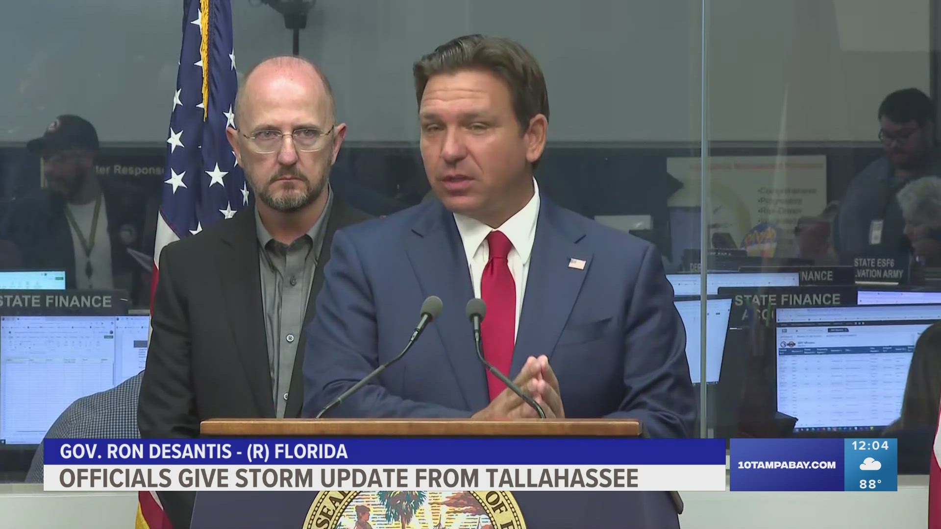 The governor said now is the time to prepare. DeSantis also said the state has resources in place to help Floridians after the storm.