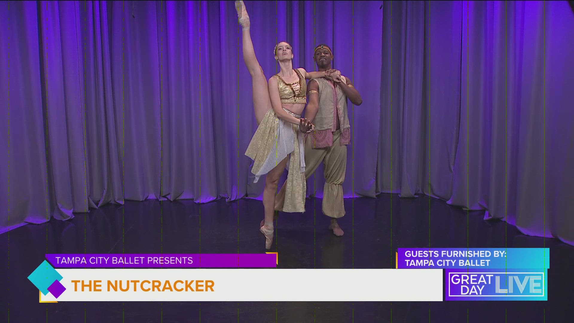 Get into the holiday spirit with this performance of The Nutcracker from Tampa City Ballet. Visit tampacityballet.org for more information.