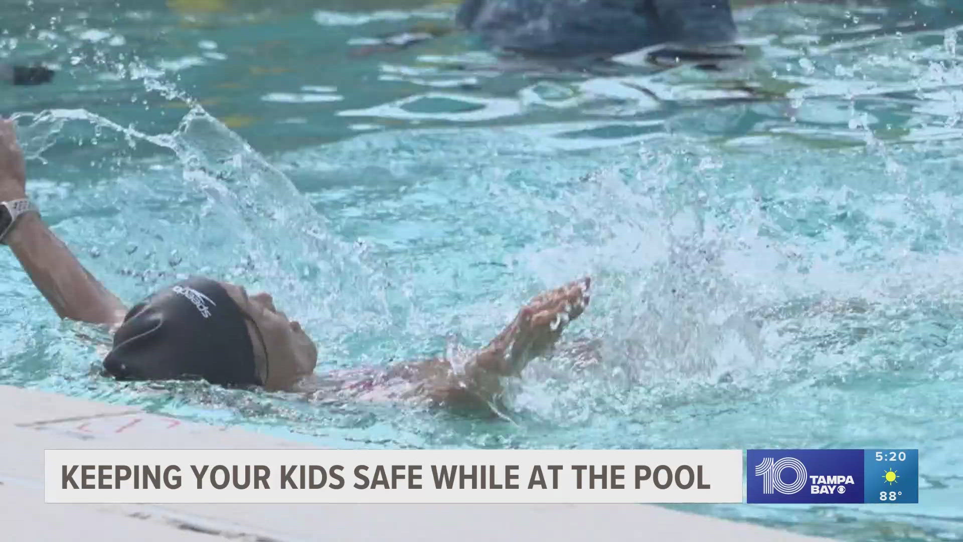 The risk of drowning drops by 88% if a child learns to swim before age five, according to the Children’s Board of Hillsborough County.