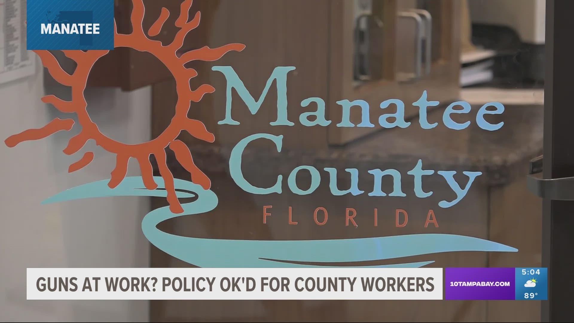 Beginning in a few weeks, most Manatee County employees will not have to leave their guns in their cars when they come to work.