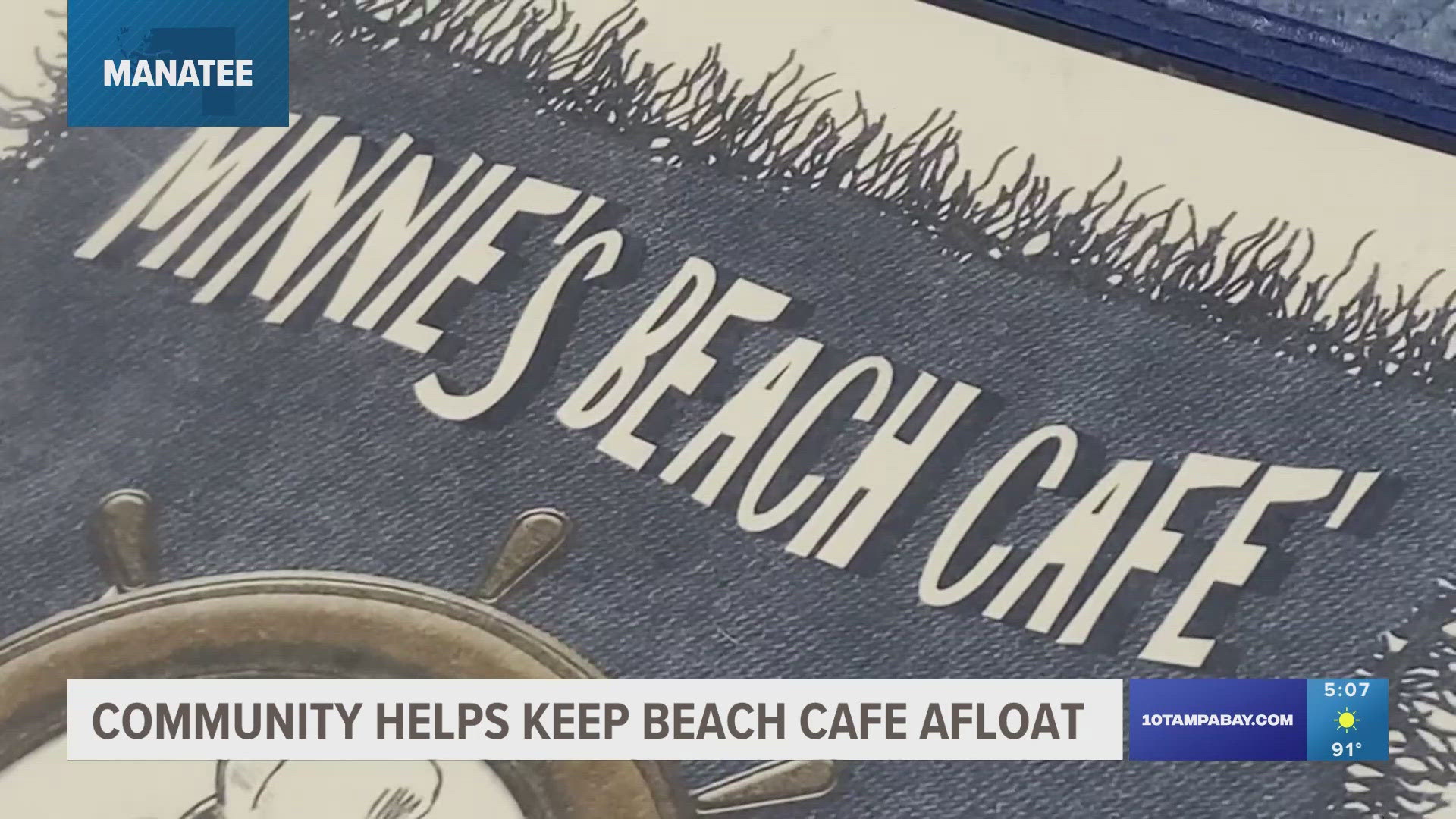 The community rallied with a GoFundMe to keep the doors of Minnie's Beach Cafe open — and succeeded.