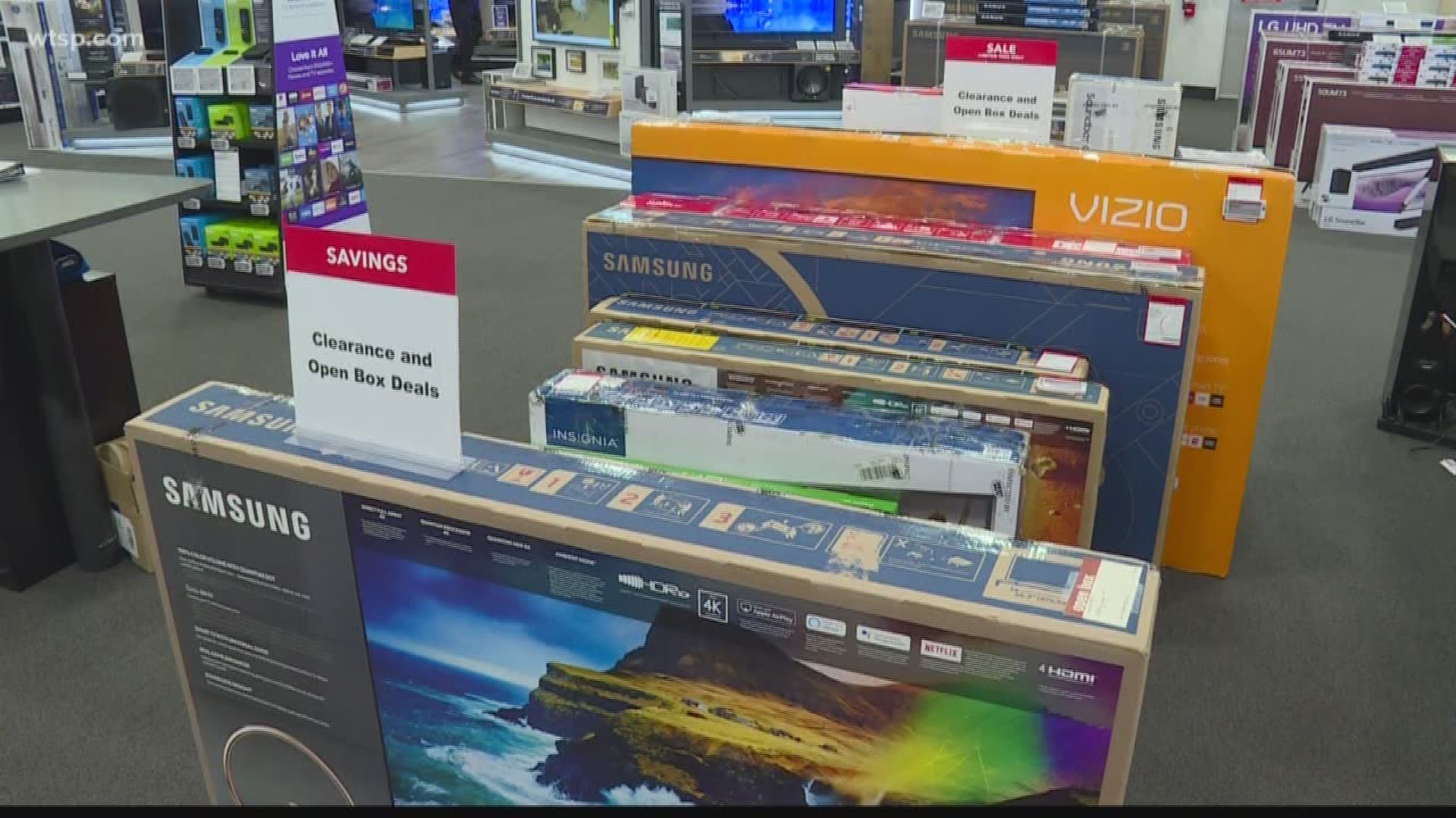 Seventeen percent of Americans will buy a new TV this week and spend around $750.