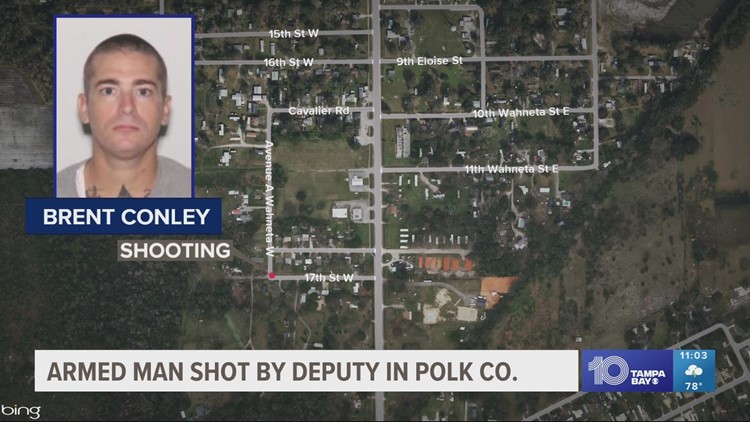 Sheriff's office: Deputy fires shot after convicted felon pulls out handgun