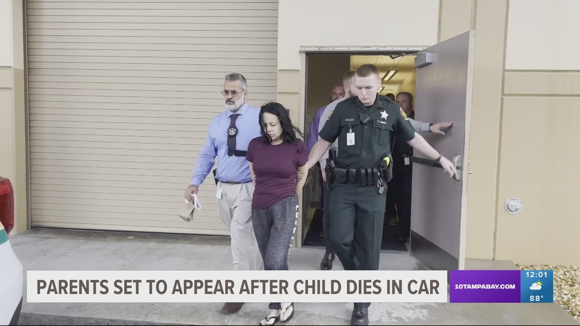 Parents of child who died in hot car to appear in court on Friday