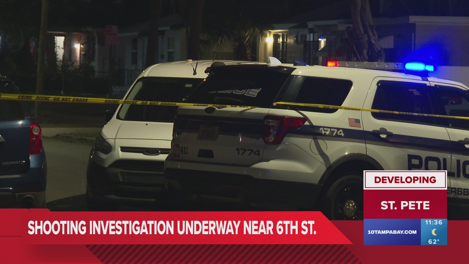 St. Pete police are investigating after a teenager was found shot in a car Sunday night.