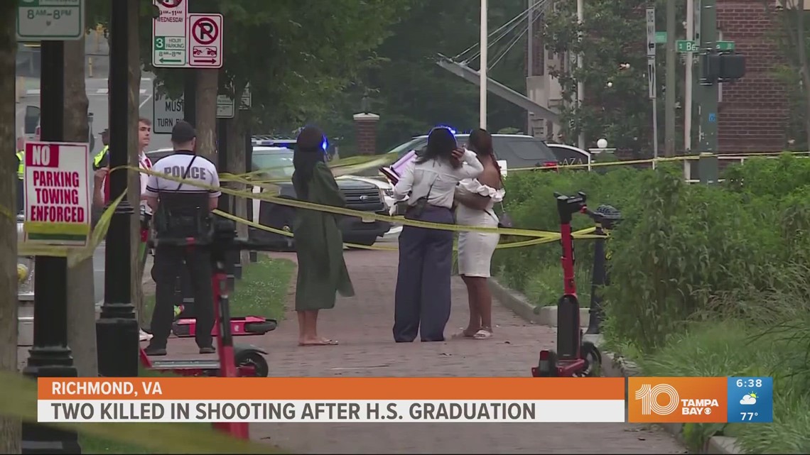 2 killed in shooting outside Virginia high school graduation