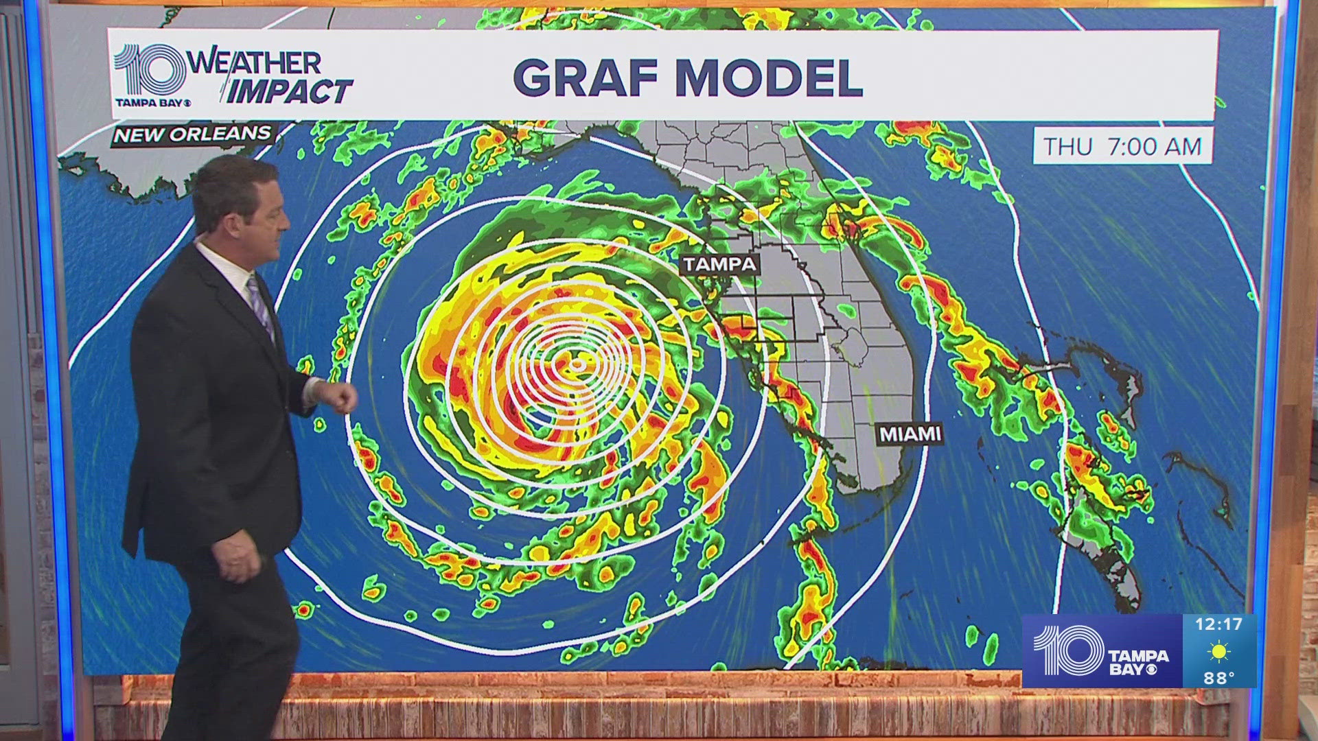 It is too soon to specify the exact location and magnitude, but areas along the Florida Gulf Coast should prepare for potential impacts.