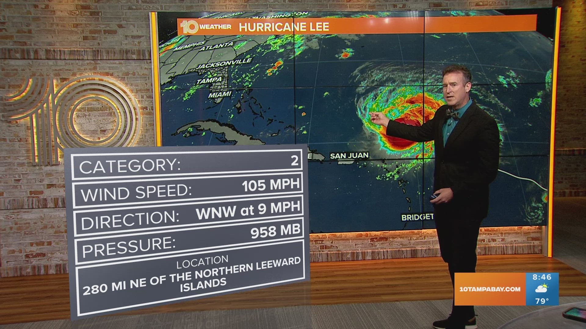 Hurricane Lee unleashes heavy swell on northern Caribbean