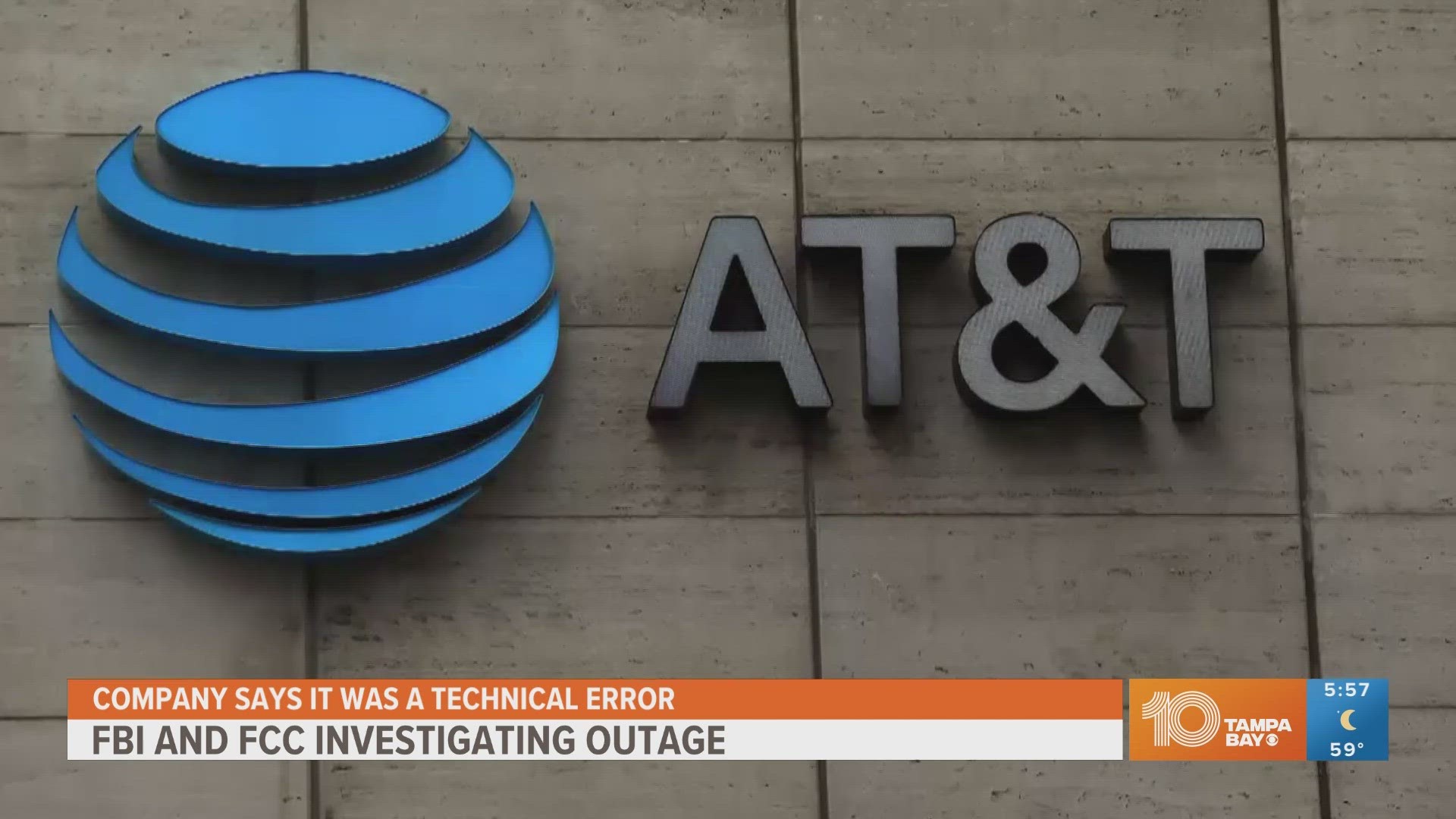 AT&T blamed the incident on an error in coding, without elaborating.