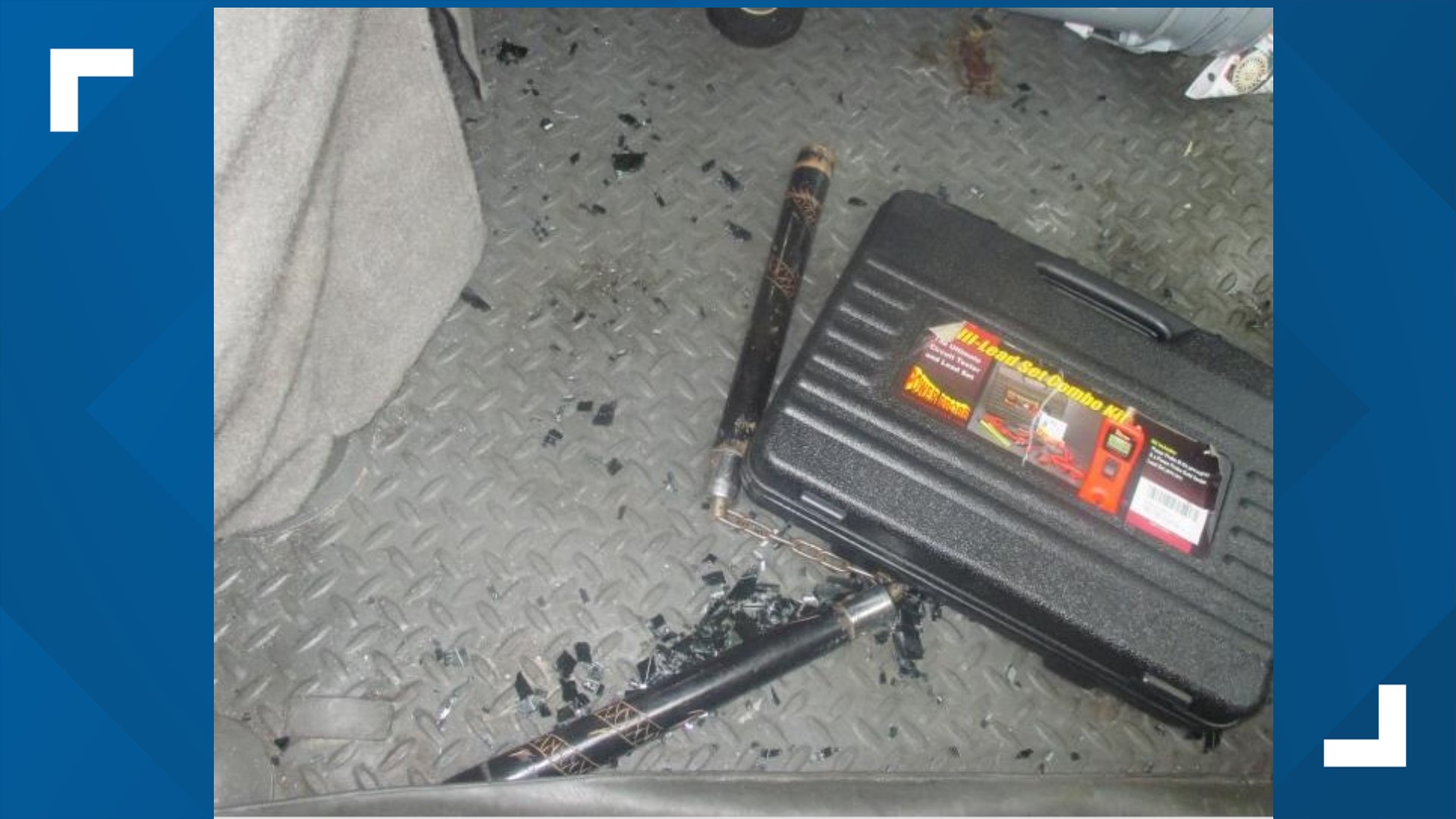 Tampa man accused of throwing nunchucks at car during road rage