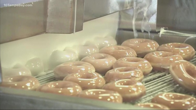 Krispy Kreme to price a dozen original glazed doughnuts at the same price as a gallon of gas