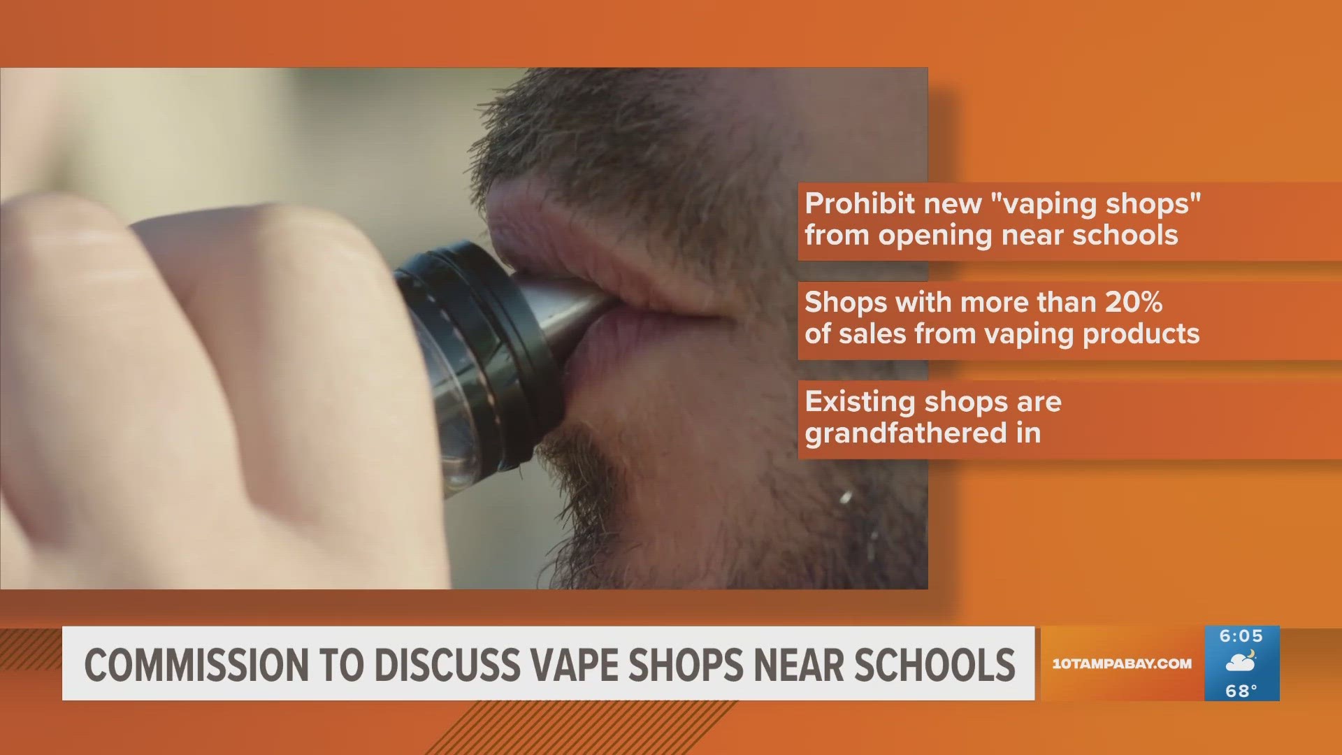 Hillsborough leaders to discuss banning vape shops near schools