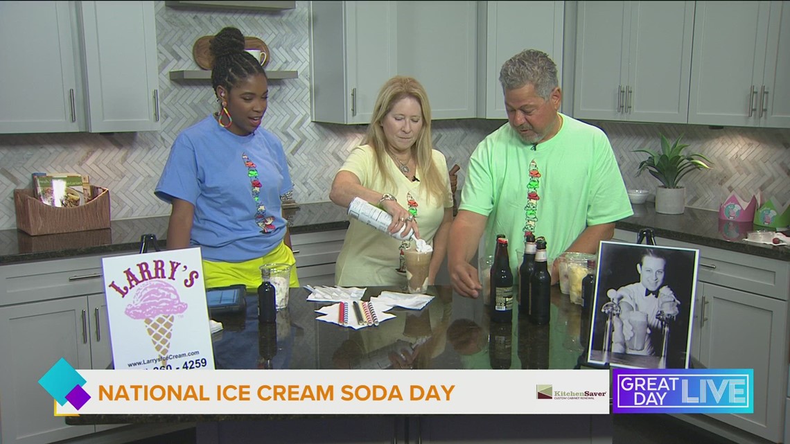 Celebrate National Ice Cream Soda Day with Larry's Ice Cream