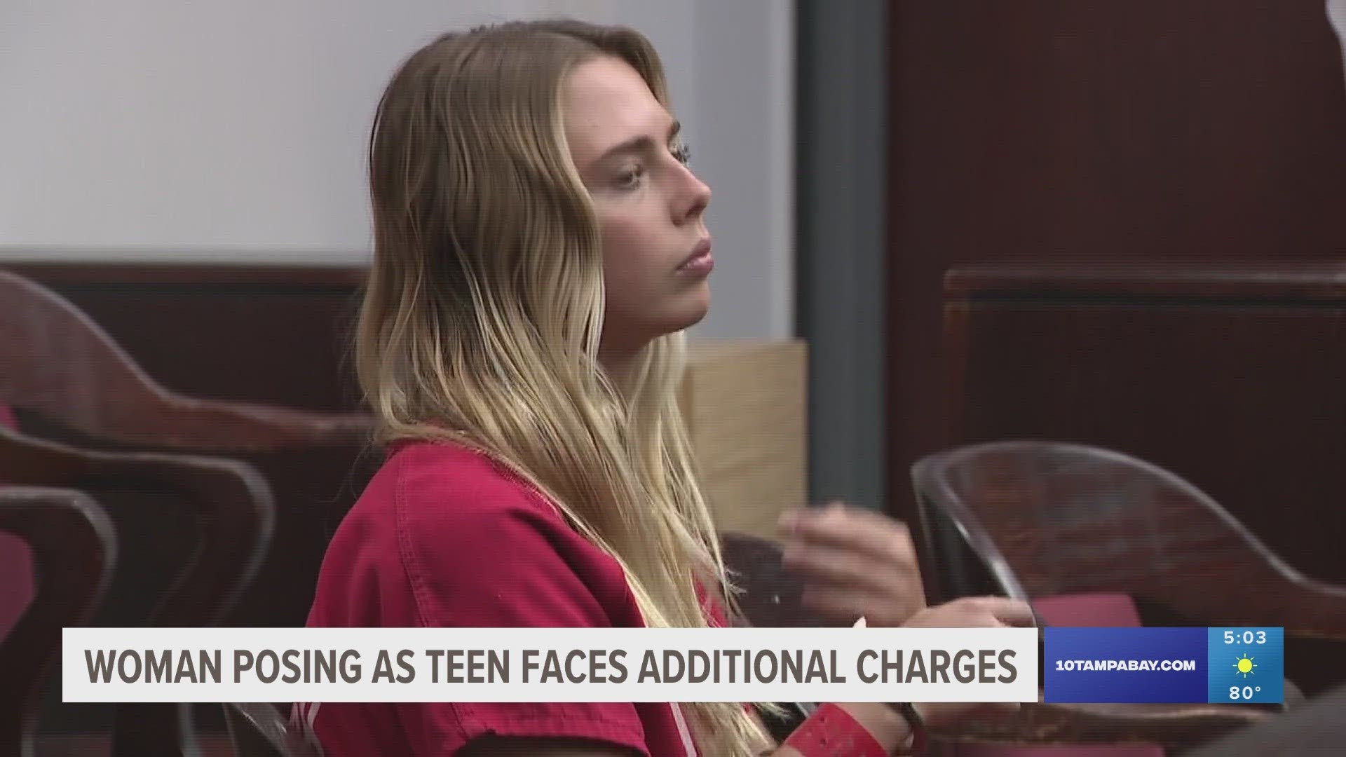 Woman accused of preying on middle school boys to stay in jail | wtsp.com