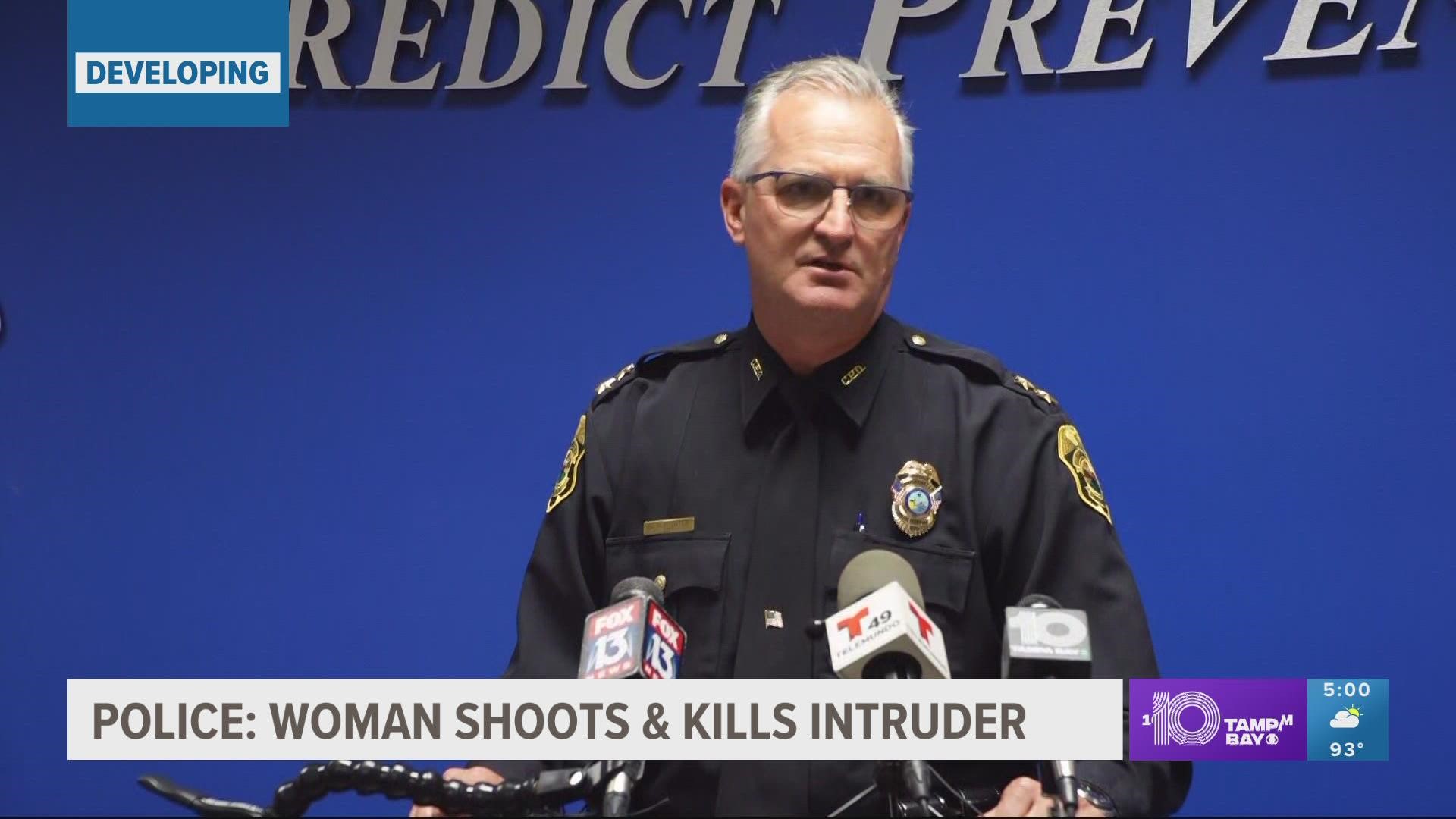 Clearwater Police Chief: Woman Shoots Intruder, Her Neighbor, In Self ...