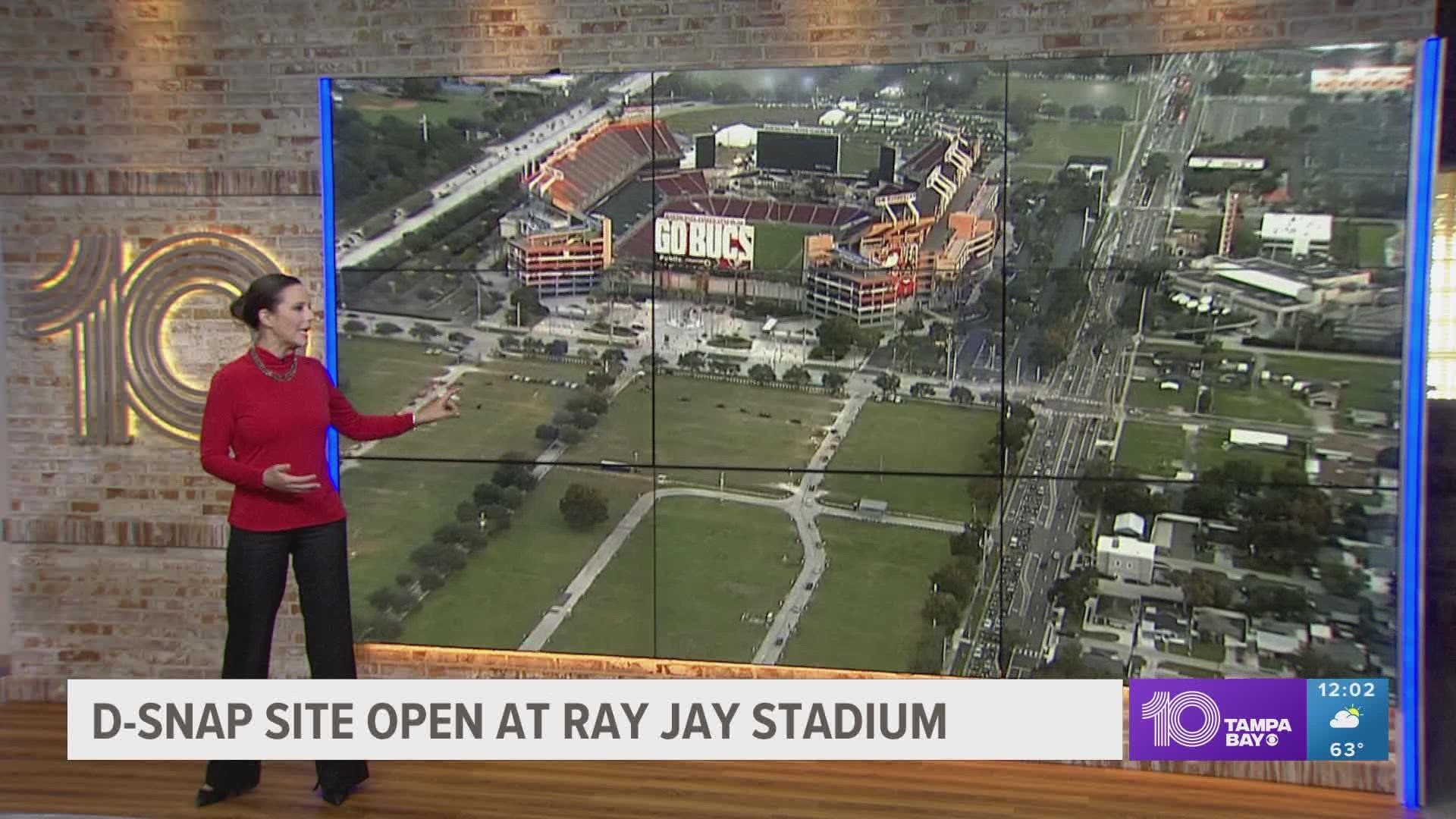 DSnap site opened at Raymond James Stadium