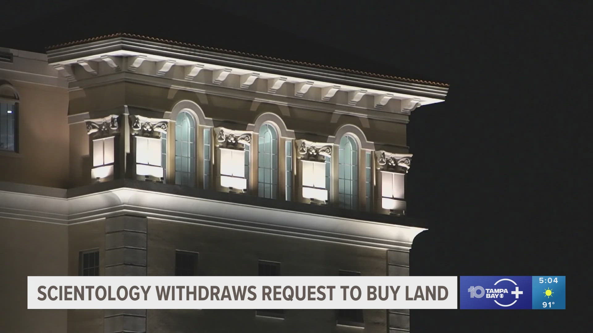 A letter obtained by 10 Tampa Bay details the decision behind the church requesting the item be pulled from the Clearwater City Council's agenda.