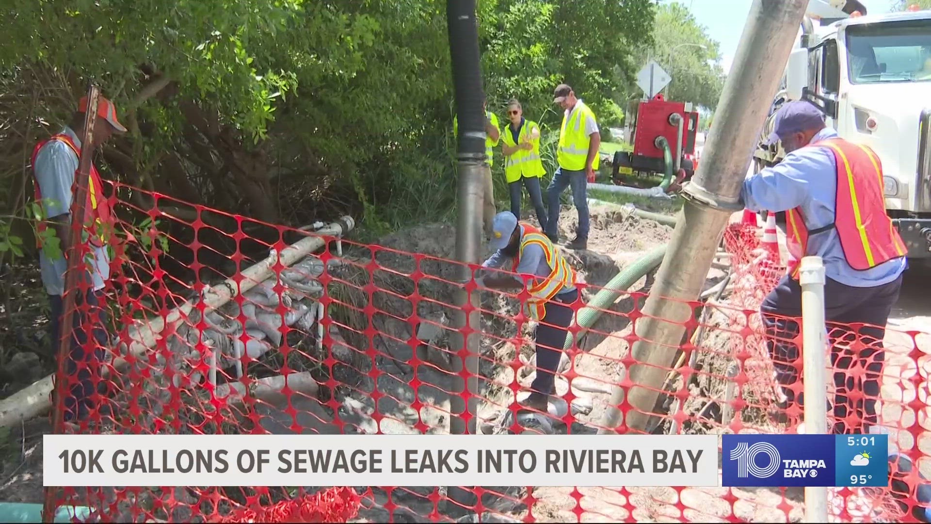 The mile-long sewer line replacement scheduled for 2025 will now begin immediately.