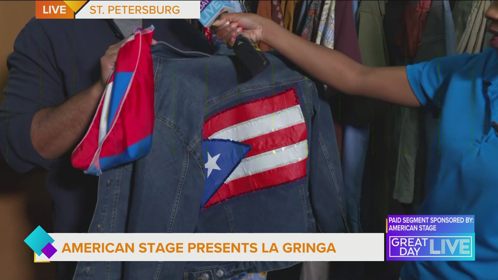Java takes us inside the latest production at American Stage, “La Gringa!” Get your tickets today by visiting AmericanStage.org.