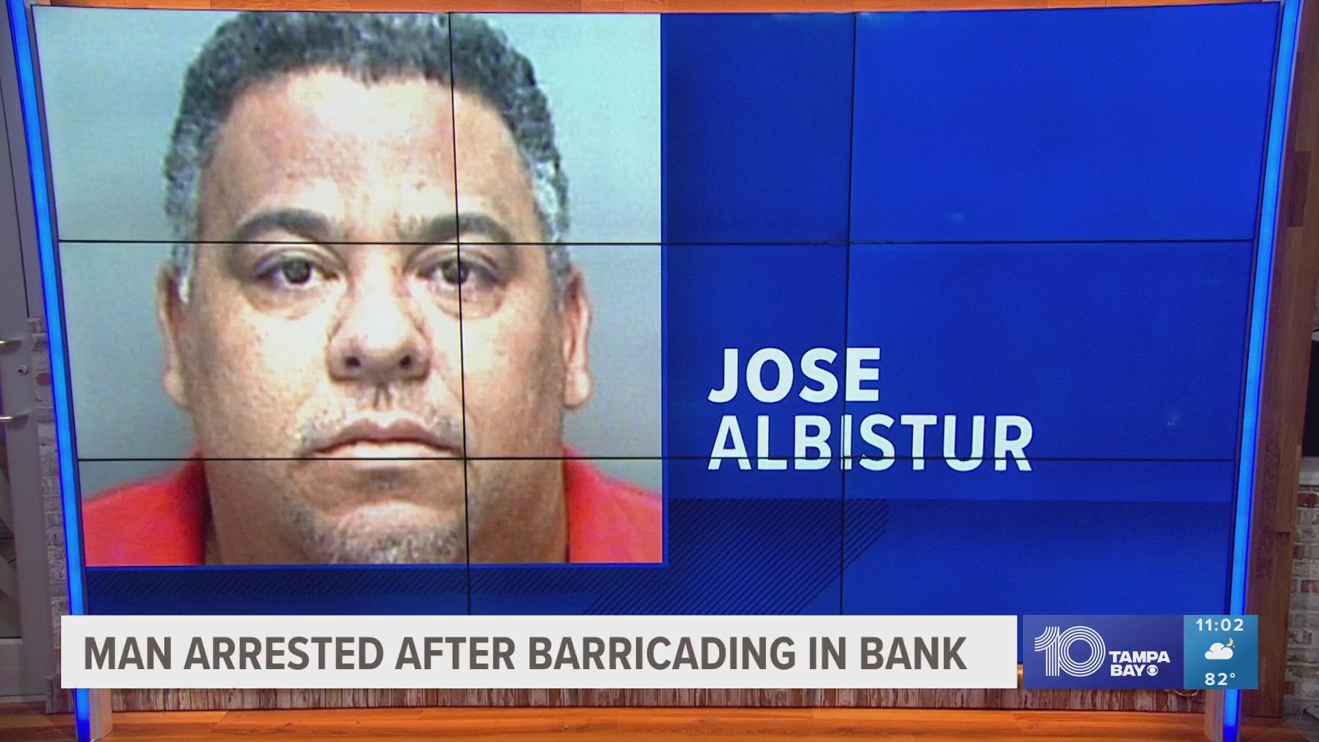 St. Petersburg police arrest man who barricaded self inside bank | wtsp.com