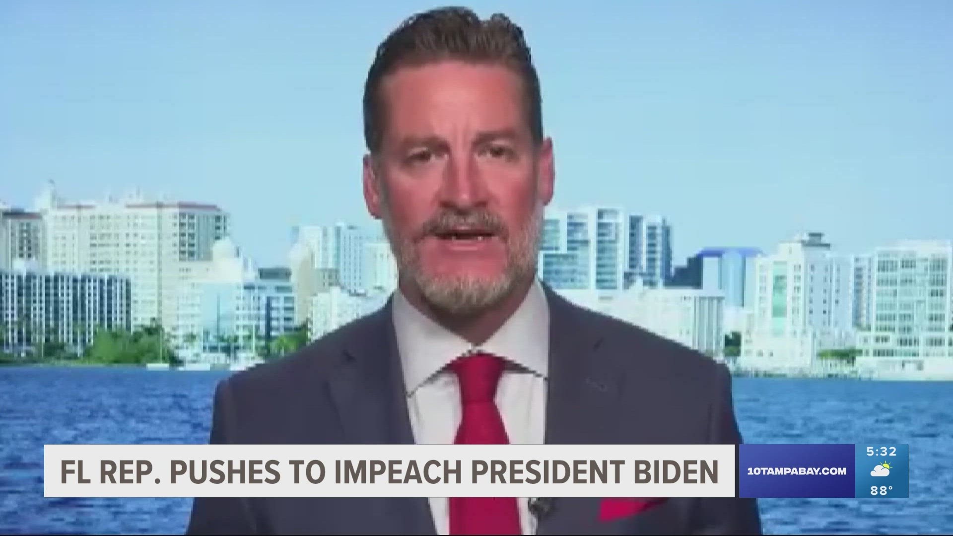 Greg Steube's articles of impeachment lack concrete evidence directly tying the president to his son Hunter Biden's business dealings and transactions.