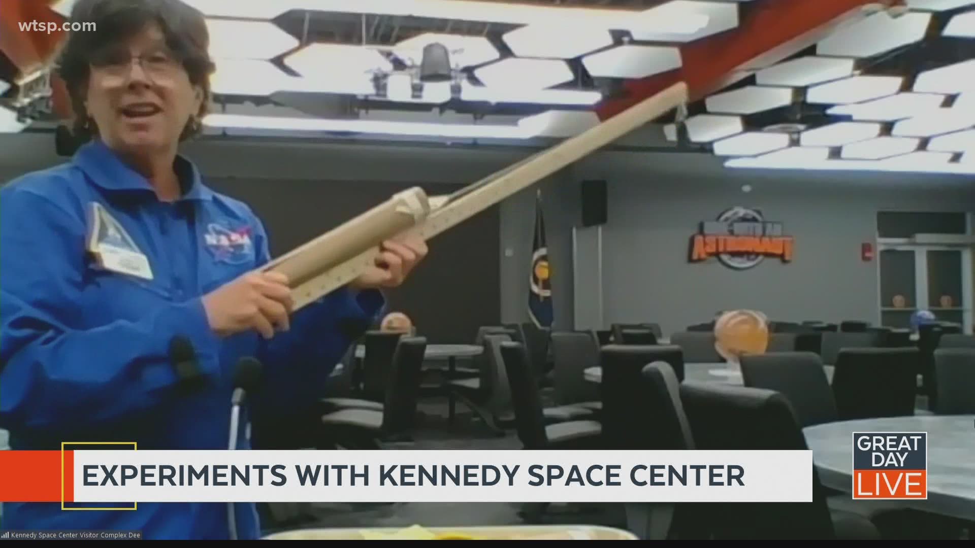 Science experiments with Kennedy Space Center