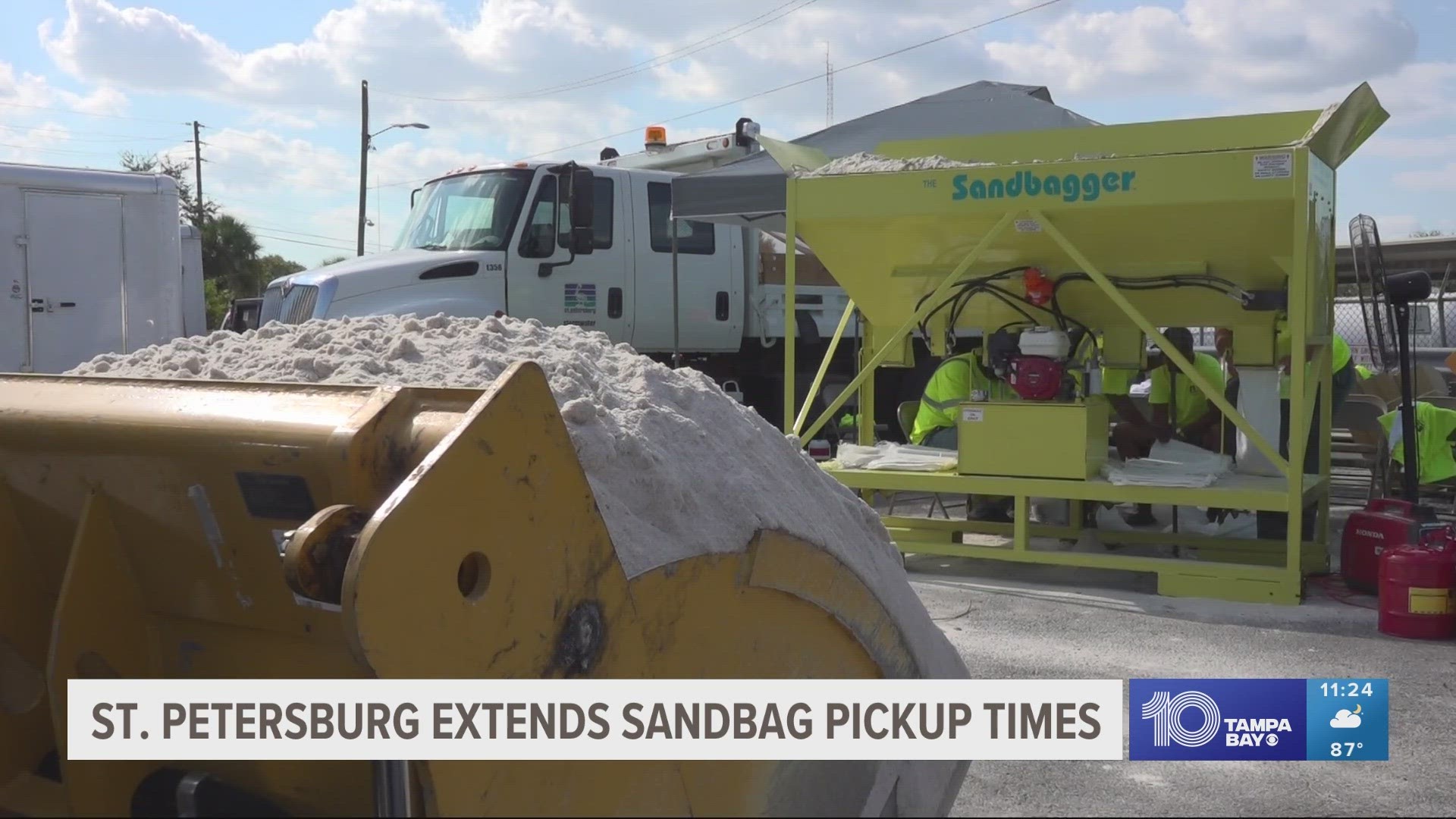 Sandbags can help protect your home or property from minor flooding. They do not provide protection from storm surges.