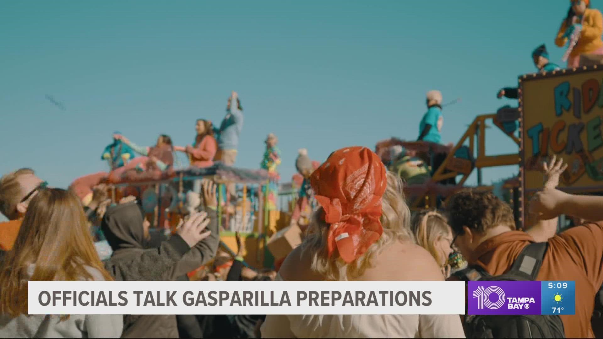 Tampa Area Law Enforcement Stress Safety For Gasparilla