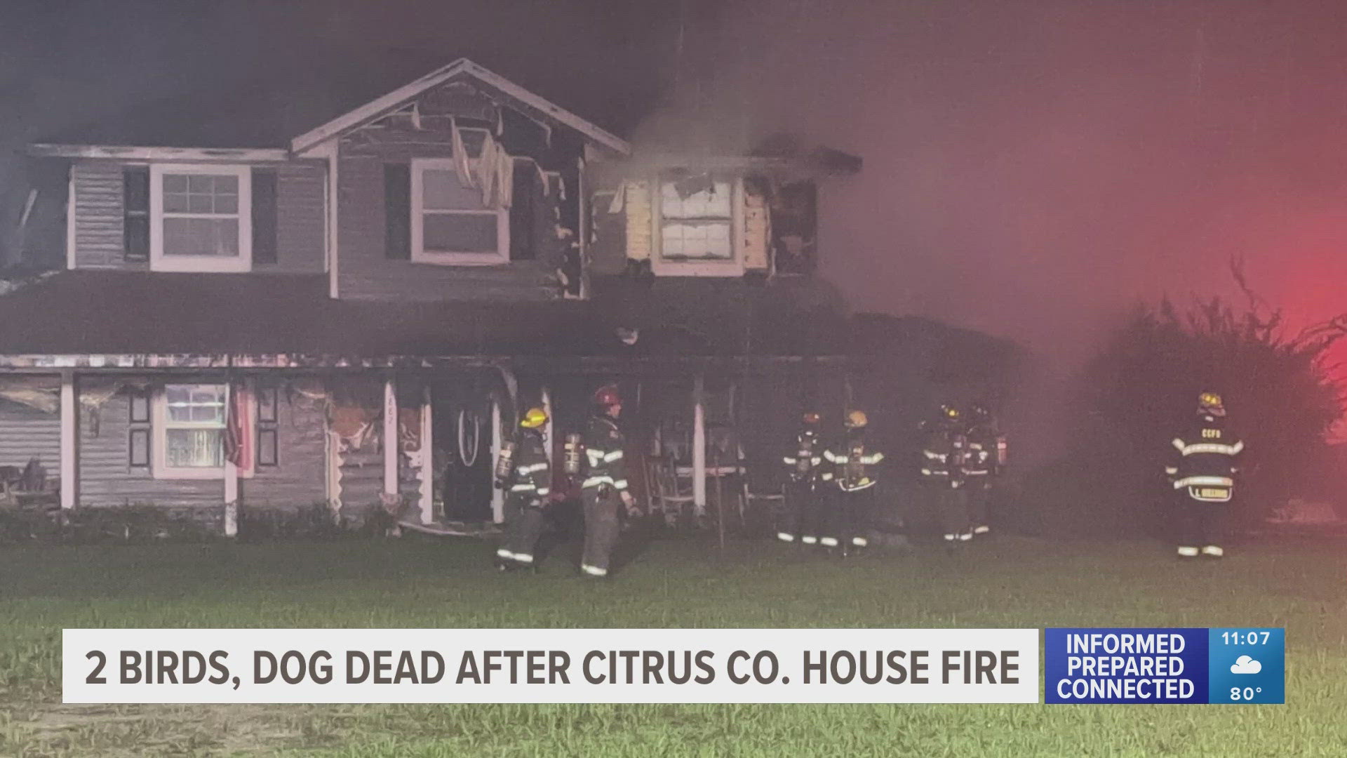 In total, investigators estimated $413,000 in damage.