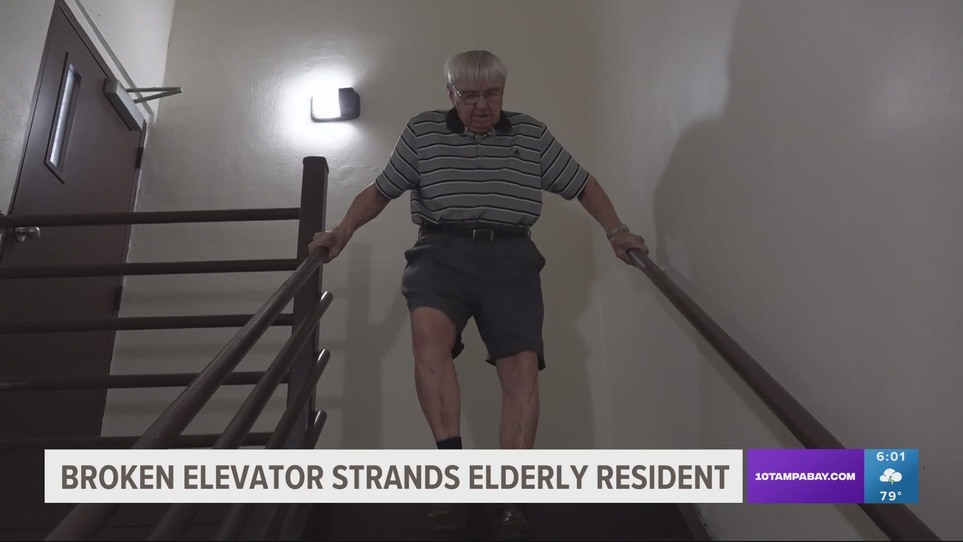 For physically able people, a broken elevator is an inconvenience. For an elderly couple with disabilities, it's a quarantine.
