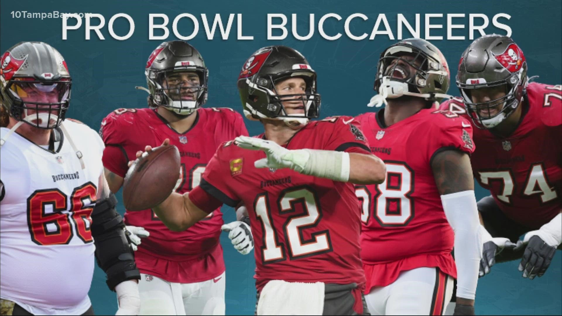 5 Buccaneers players named to 2022 Pro Bowl