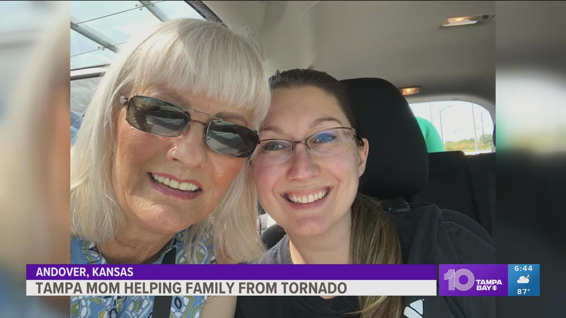 The suburb of Andover, outside Wichita, Kansas, sustained the brunt of the damage with a reported EF-3 tornado, according to the National Weather Service.