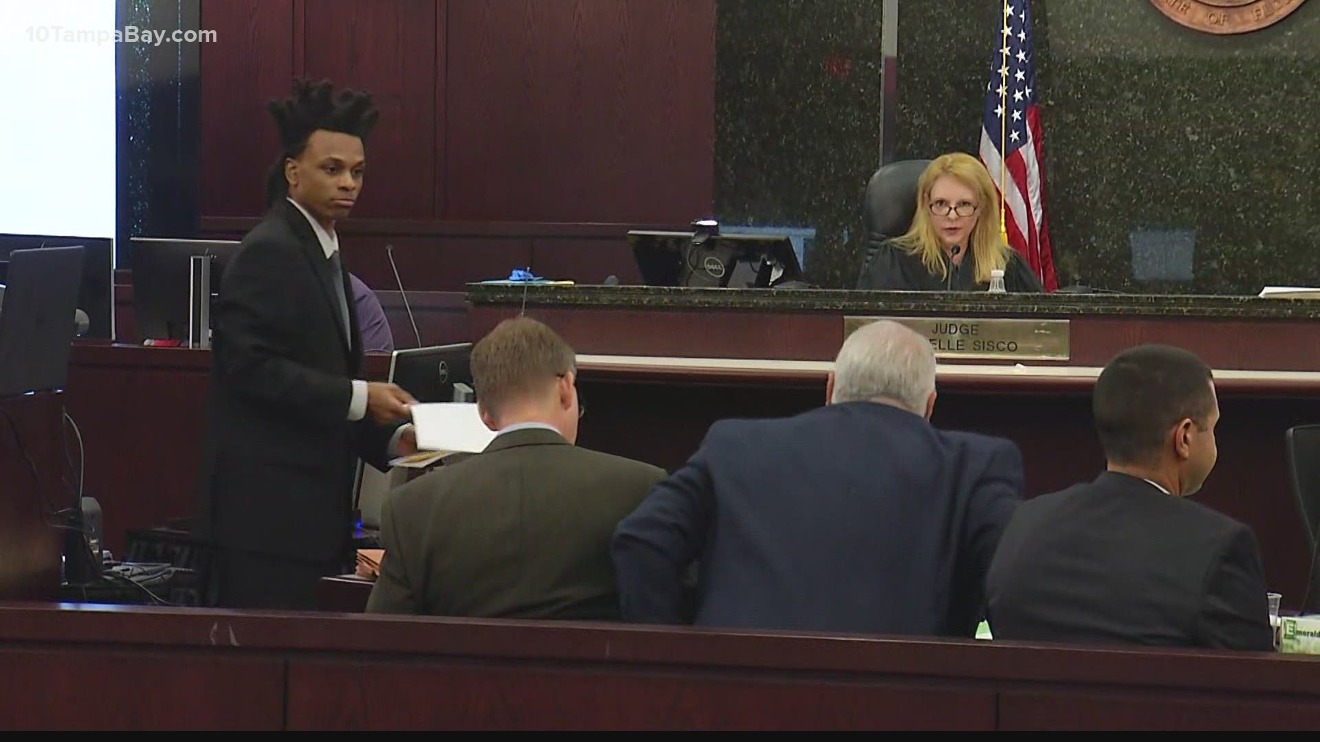 The juror was let go due to health issues. Both the state and Mr. Oneal have rested their cases.