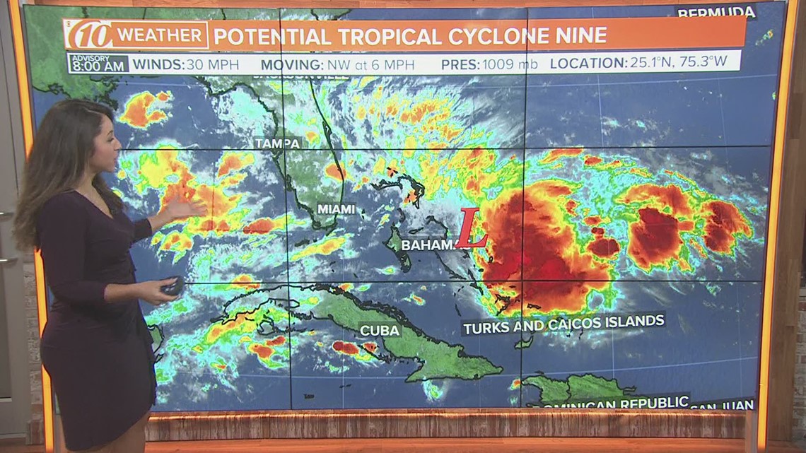 Meteorologists tracking potential tropical cyclone 9 | wtsp.com