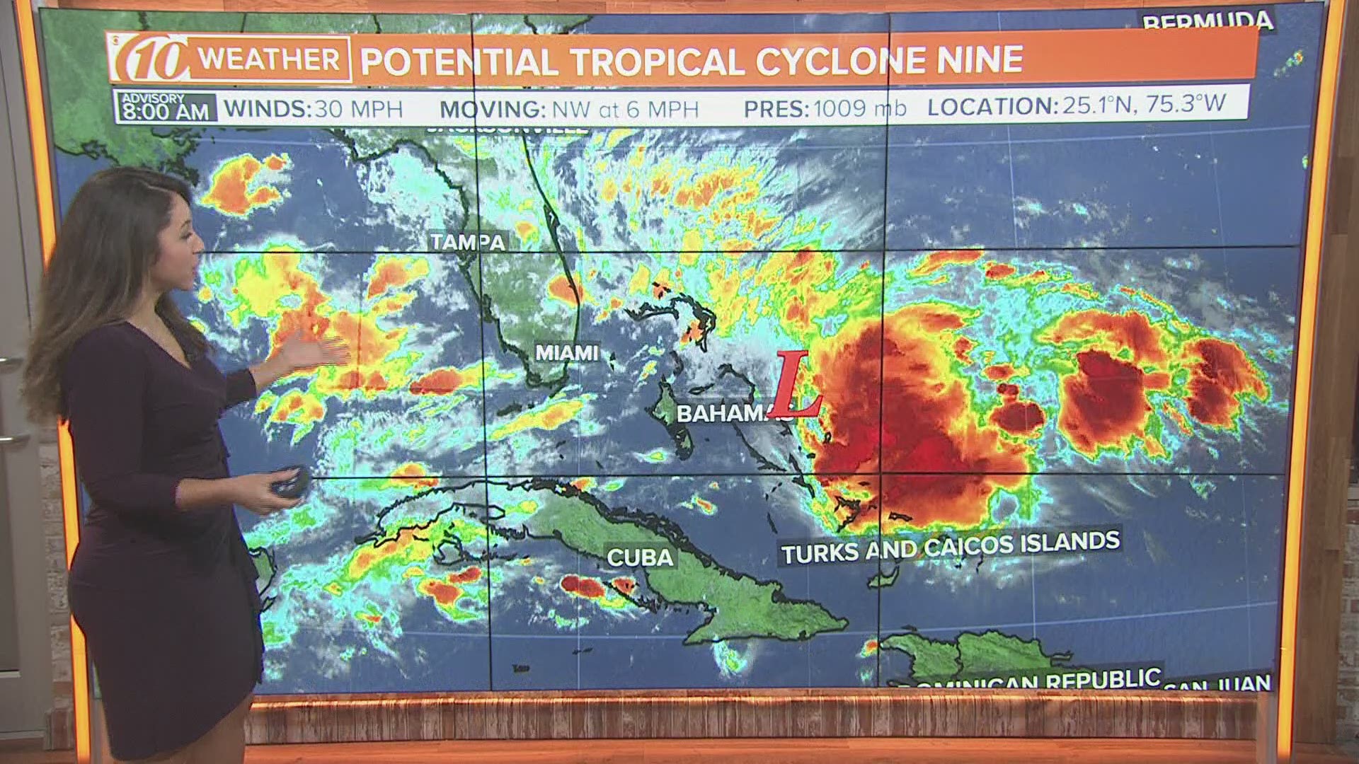 10News meteorologist Natalie Ferrari has the latest on the tropics.