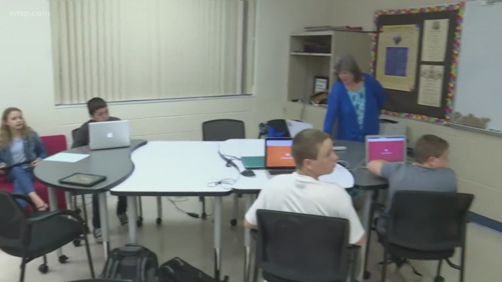 Pasco eSchool Prinicpal JoAnne Glenn spoke on how her school district operates and on being named the 10News School of the Week powered by Duke Energy Florida. https://on.wtsp.com/2FQgXI9