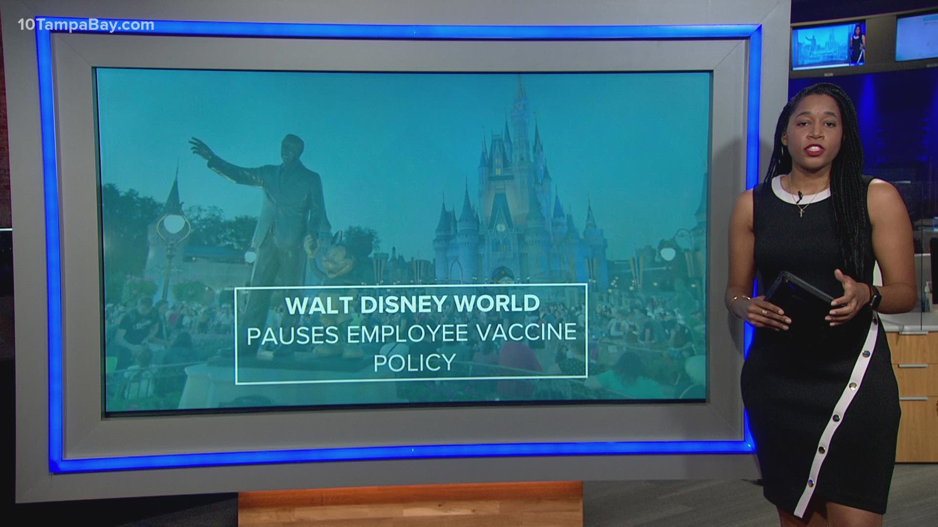 This pause comes shortly after Gov. Ron DeSantis signed four congressional special session bills that aim to restrict federal vaccine mandates.