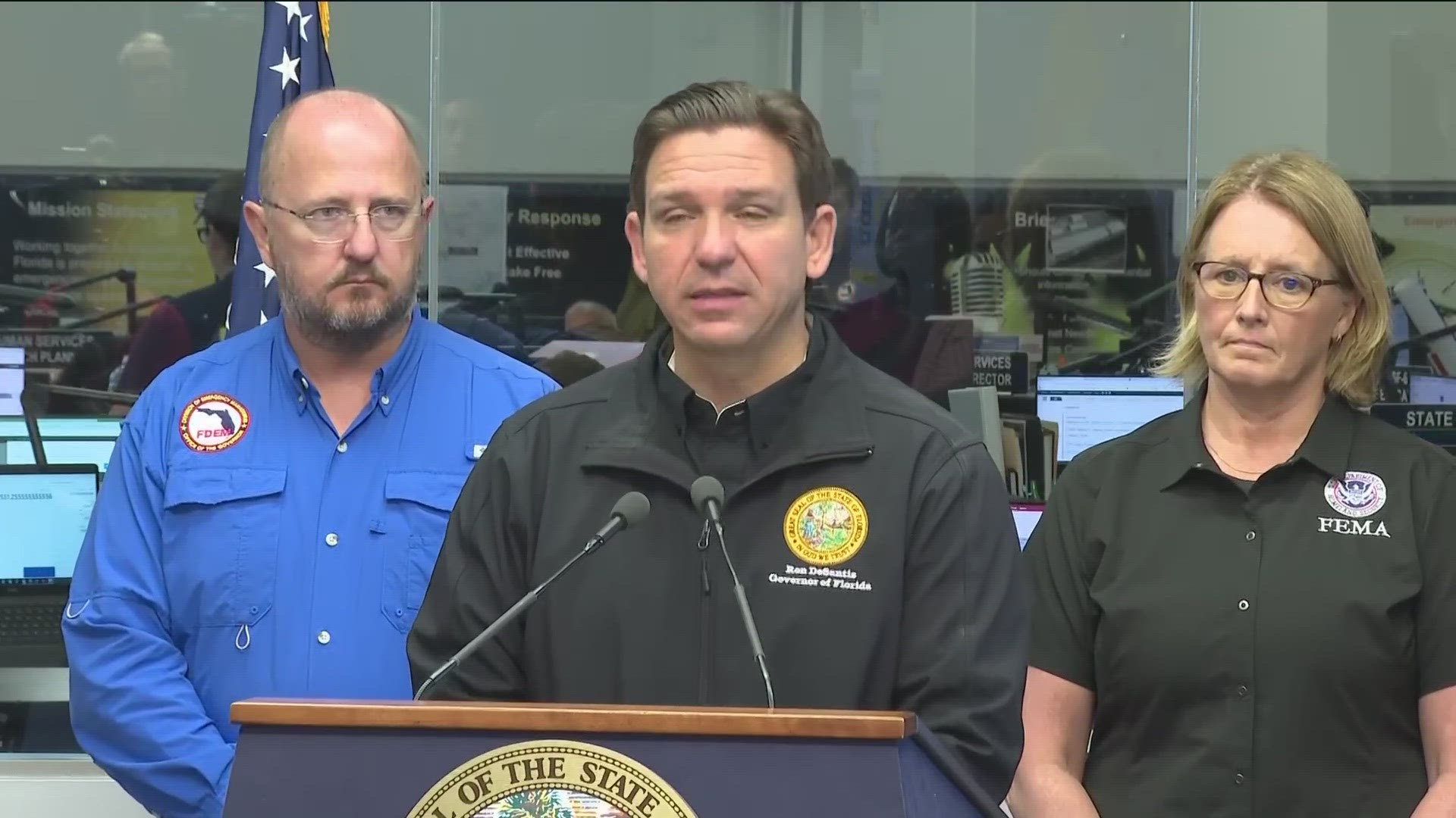FEMA administrator joins Gov. DeSantis to discuss the federal and state response to the aftermath of Hurricane Idalia.