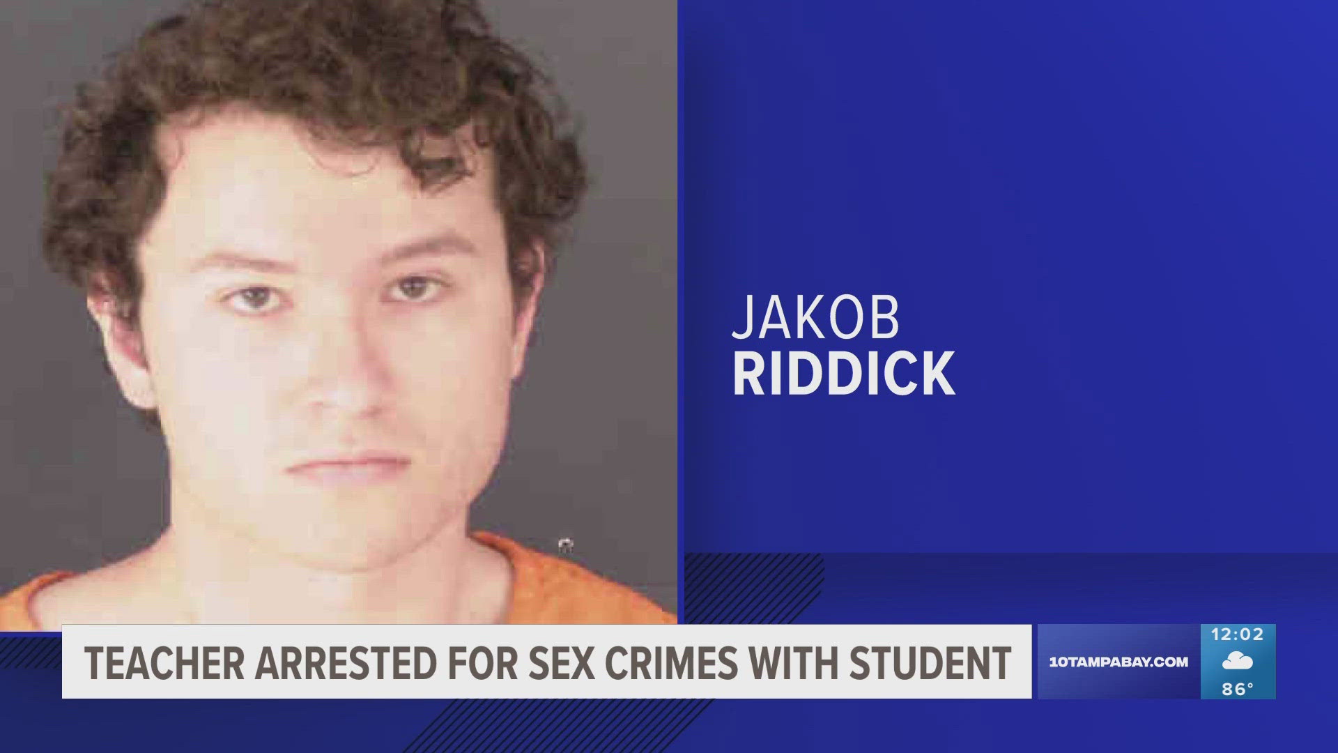 Jakob Riddick is being held with a bond.