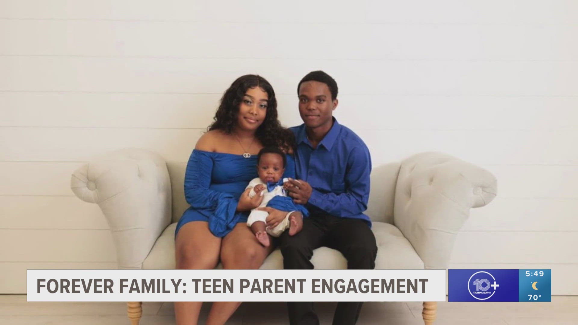 Through the Gulf Coast JFCS's Teen Parent Engagement Program, these parents are using community resources and services to keep their personal goals on track.