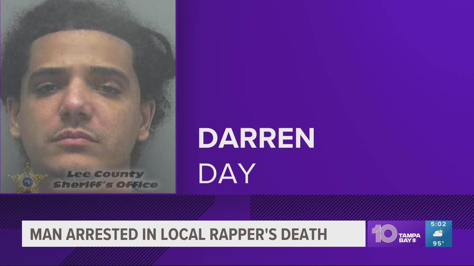 Darren Christopher Day was taken into custody in Lee County.