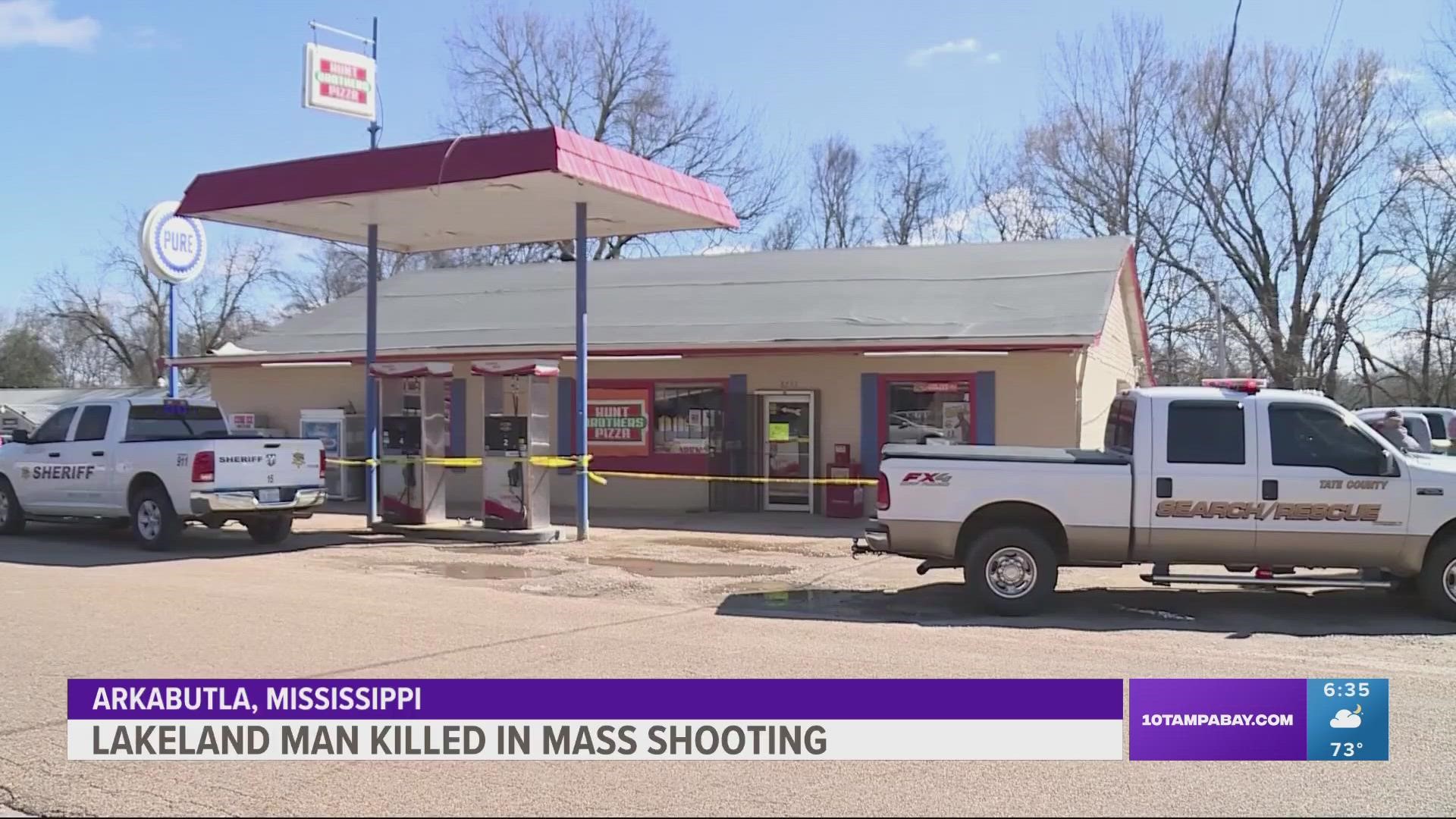 The deadly shootings happened in the town of Arkabutla, which is home to 285 residents, according to the 2020 Census.