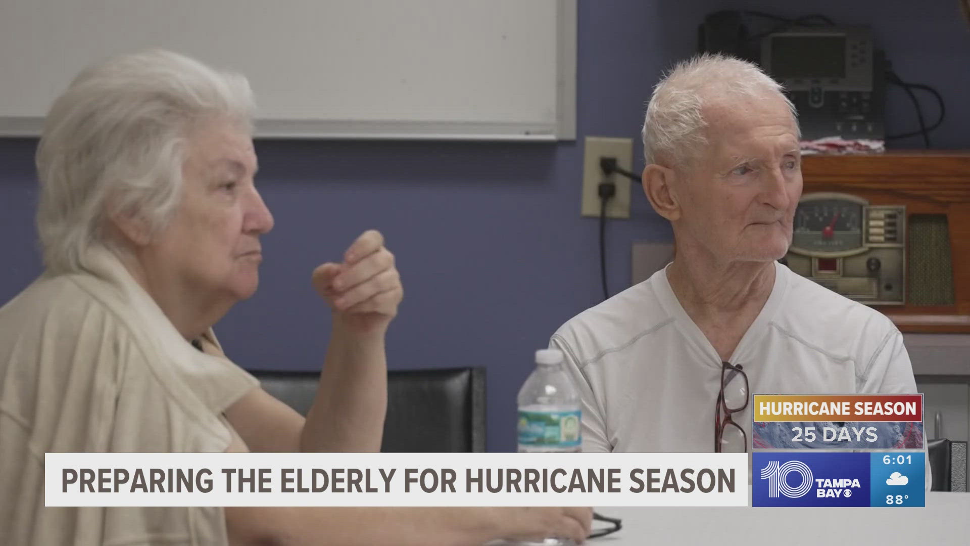 Dozens of seniors gathered in Hillsborough County to learn more about what they need to do as we kick off Hurricane Preparedness Week.