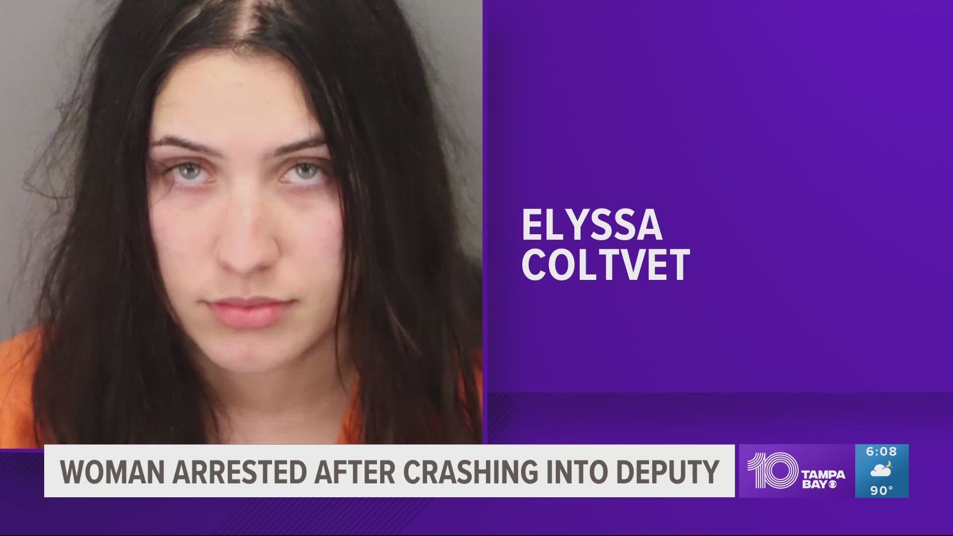 Woman Arrested For Dui After Crash Involving Pinellas County Deputy 