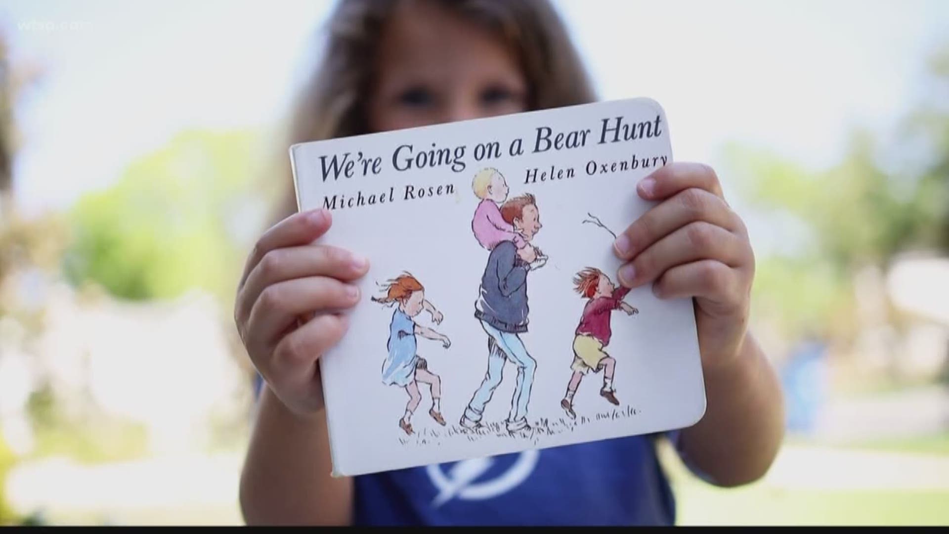 Families can go on "bear hunts" to keep kids active and entertained while practicing good social distancing.